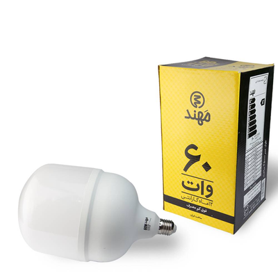 لامپ ال ای دی 60 وات مهند