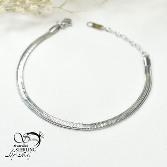 دستبند استیل ماری دولاین کد 6003