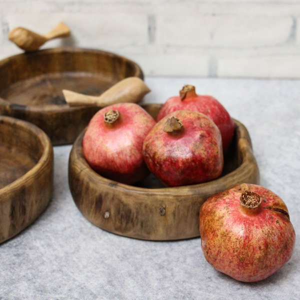 ظرف چوب طبیعی کوچک