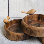 ظرف چوب طبیعی کوچک