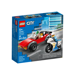 لگو سری City مدل Police Bike Car Chase کد 60392
