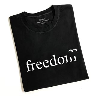 تیشرت طرح Freedom مدل TS.DS.001