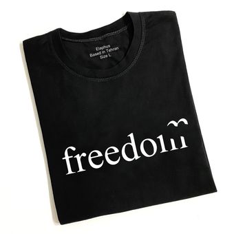 تیشرت طرح Freedom مدل TS.DS.001