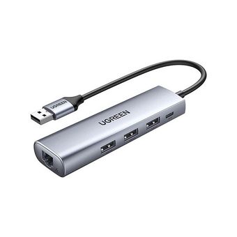 هاب 4 پورت USB 3.0 یوگرین مدل 60812-CM266 با پورت LAN