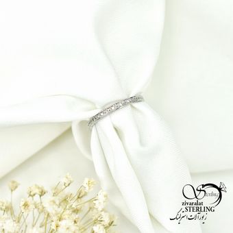 رینگ زنانه طرح طلا کد 6089