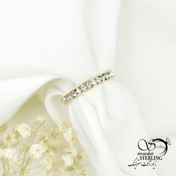 رینگ زنانه طرح طلا کد 6092