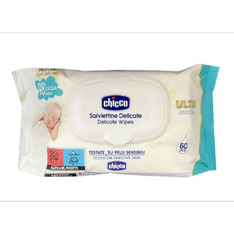 دستمال مرطوب کودک چیکو بسته 60 عددی Chicco