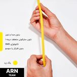 چراغ نئونی دیواری آرن تیم طرح پکمن کد 1