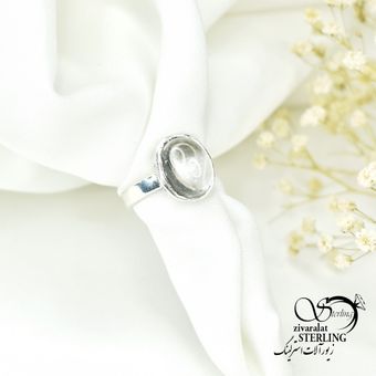 انگشتر نقره زنانه با سنگ در نجف کد 6101