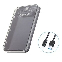 باکس و قاب هارددیسک اکسترنال 2.5 اینچی Type-C اوریکو مدل DZ25C3-CR-EP