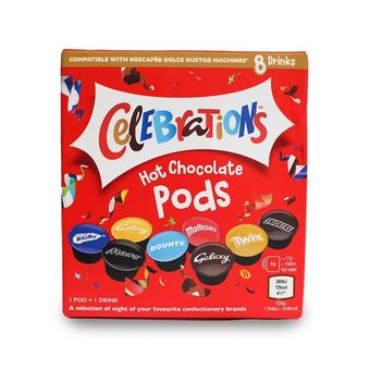 کپسول قهوه دولچه گوستو هات چاکلت مدل سلبریشن Celebration