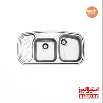 سینک توکار فانتزی 611 استیل البرز