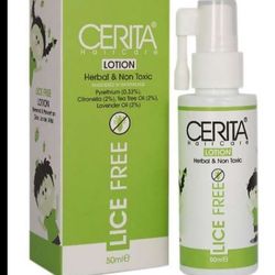 لوسیون ضد شپش سریتا مدل لایس فری حجم 50 میلی لیتر