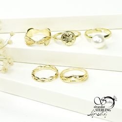 پک انگشتر زنانه کد 6179