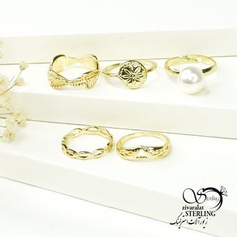 پک انگشتر زنانه کد 6179