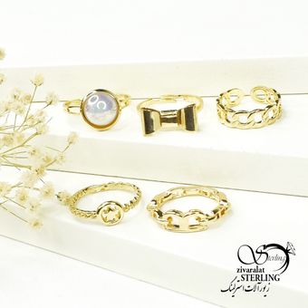 پک انگشتر زنانه کد 6181