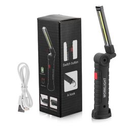 چراغ دستی قابل شارژ 5 حالته چرخش 360 درجه مدل W-52