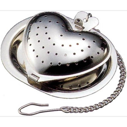 صافی چای انبری استیل طرح قلب (دمنوش ساز عاشقانه)