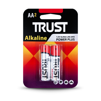 باطری قلمی دوتایی الکالاین trust