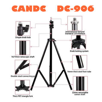 سه پایه نور  CANDC- DC-906