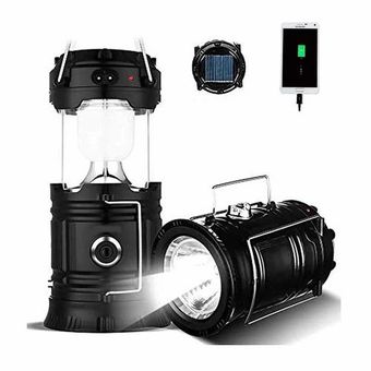 فانوس خورشیدی کان یی مدل QY-5800T بزرگ دو طرفه زوم دار با قابلیت پاوربانک