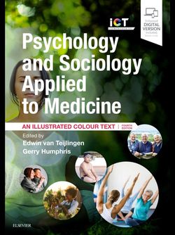 Psychology and Sociology Applied to Medicine: An Illustrated Colour 2019 4th Edition