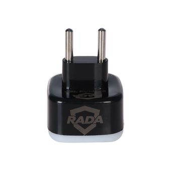 تبدیل برق 3 به 2 RADA مدل P-02 - مشکی - BSA