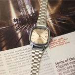 ساعت کاسیو الد مانی کرم بند استیل