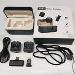 میکروفن یقه‌ای بی‌سیم مدل SX23 – مجموعه دو عددی