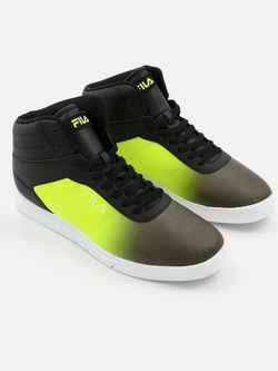 Men Impress LL Fade Lace Up High Sports Shoes, Light Green