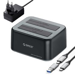 داک هارد دو سینی 2.5 و 3.5 اینچی Type-C اوریکو مدل 2Bay 6829C3-v1