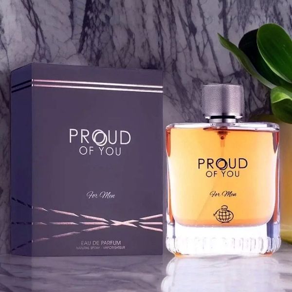 ادکلن مردانه پرود آف یو فور من فرگرانس ورد حجم 100 میل | Fragrance World Proud of You