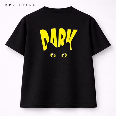 تیشرت باکسی طرح گربه 100٪ پنبه | کد 1362