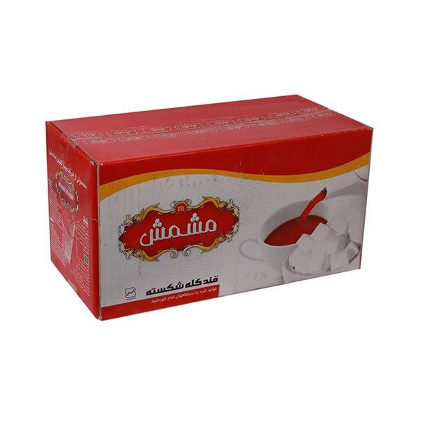 قند شکسته مشمش کارتنی - 5 کیلوگرم