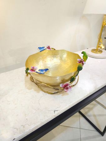 میوه خوری برنجی | مدل کمان کد 6