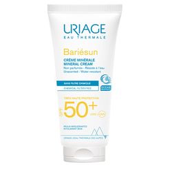 کرم ضد آفتاب بی رنگ اوریاژ Uriage مدل بریسان Bariesun حجم 100 میل SPF 50+