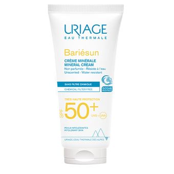 کرم ضد آفتاب بی رنگ اوریاژ Uriage مدل بریسان Bariesun حجم 100 میل SPF 50+