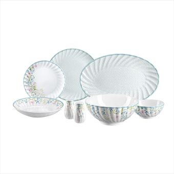 سرویس غذا خوری 28 پارچه 6 نفره گلدکیش مدل تیانا کد GK 646397