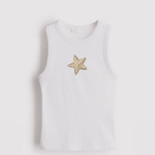 کراپ تاپ منجوق دوزی ستاره⭐️✨