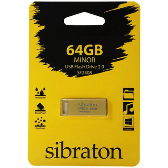 فلش مموری سیبراتون مدل SF2408 ظرفیت 64 گیگابایت با گارانتی متین