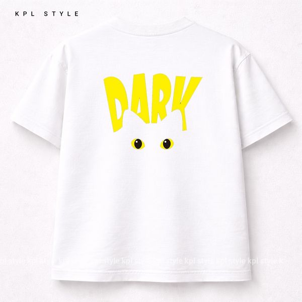 تیشرت باکسی طرح گربه 100٪ پنبه | کد 1362