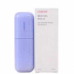 پرایمر بنفش روشن کننده پوست لانیژ Laneige Skin Veil Base EX شماره 40 Pure Violet حجم 30 میل SPF28 PA++