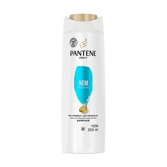 شامپو مو آبرسان نم تراپیسی پنتن 350 میل Nem Terapisi hydrate shampoo Pantene