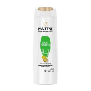 شامپو مو درخشان کننده سه در یک گوچ وی پارلاکلیک پنتن 350 میل  3in1 Guc Ve Parlaklik Brightener shampoo Pantene