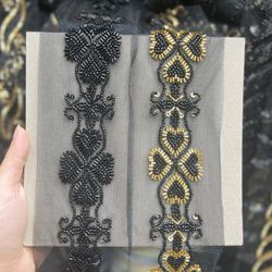 تور ملیله دوزی گل چهارپر ده یاردی