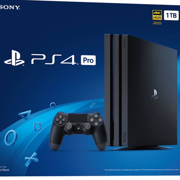 کنسول بازی PS4 Pro ظرفیت 1 ترابایت با 2 دسته