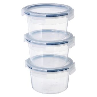ظرف درب دار غذا 750 میلی لیتری ایکیا IKEA 365+ پک 3 عددی