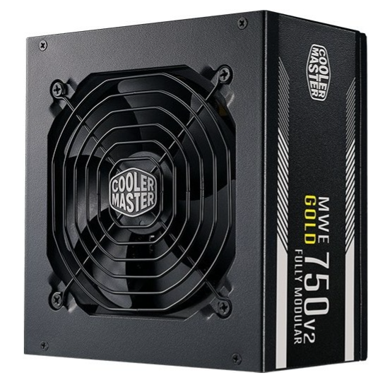 منبع تغذیه کامپیوتر مدل MWE 750 Gold V2 80 Plus Gold توان 750 وات