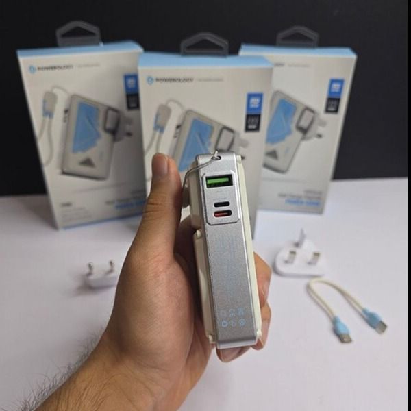 پاوربانک و شارژر پاورولوژی 10000 میلی آمپر