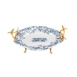 سینی گرد بزرگ طرح پارادایس کد GK662101